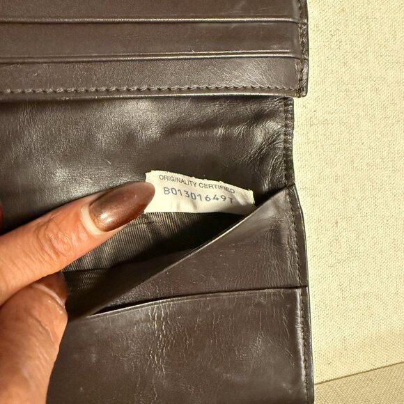 Bottega Veneta Intrecciato Leather Long Wallet with Coin Purse - Picture 5 of 7